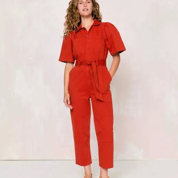 Christy Dawn The Sienna Jumpsuit Sedona orange/copper XS - Picture 1 of 15
